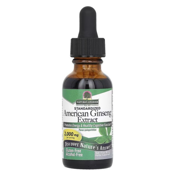 American Ginseng Extract, 2000mg - 30 ml.