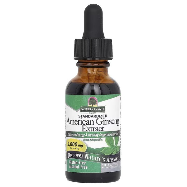American Ginseng Extract, 2000mg - 30 ml.