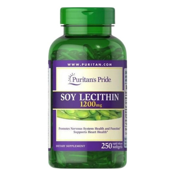 Soy Lecithin, 1200mg - 250 softgels