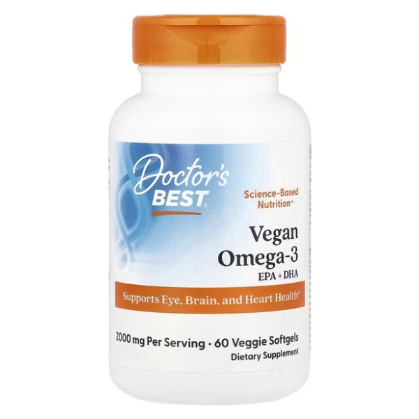 Vegan Omega-3 EPA + DHA - 60 veggie softgels