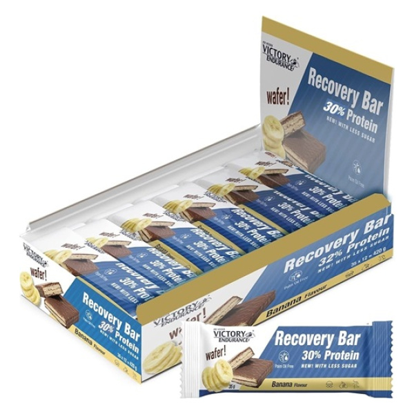 Joe Weider Victory Endurance Recovery Bar, Banana - 12 x 35g