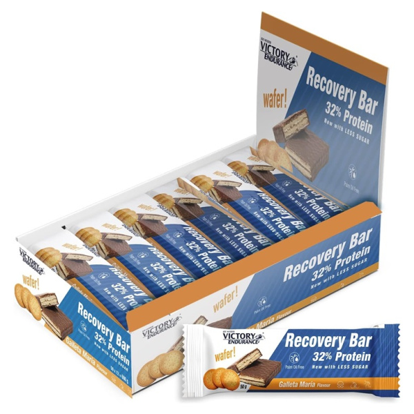 Joe Weider Victory Endurance Recovery Bar, Galleta Maria - 12 x 50g