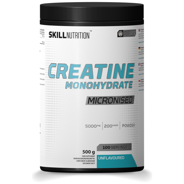 Micronised Creatine Monohydrate Unflavoured - 500g
