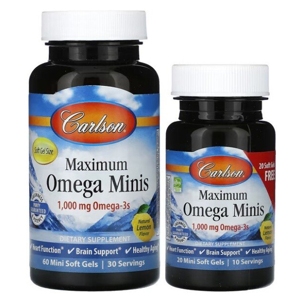 Maximum Omega Minis - 60 + 20 softgels