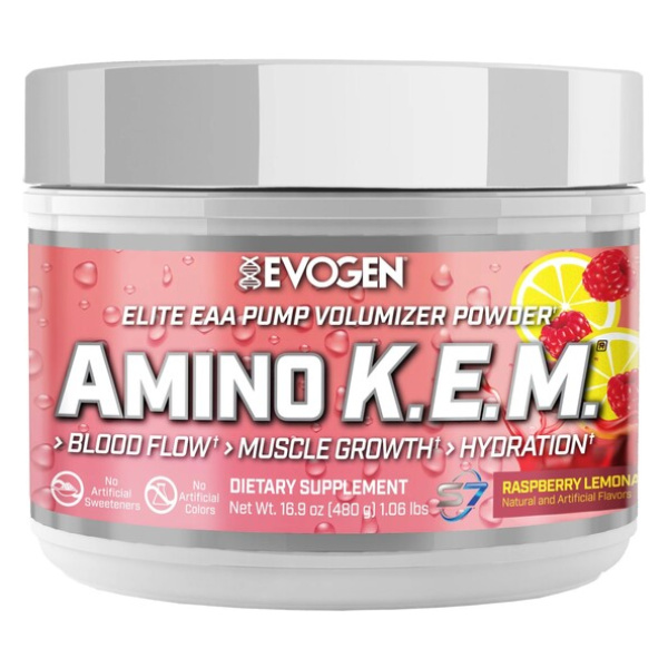 Amino K.E.M. EAA, Raspberry Lemonade - 480g