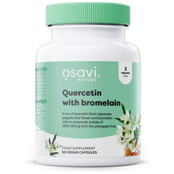 Quercetin with Bromelain - 60 vegan caps