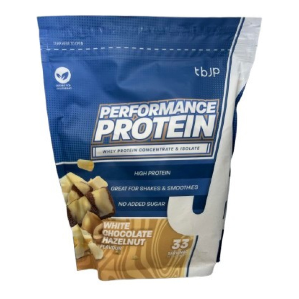 Performance Protein, White Chocolate Hazelnut - 1000g