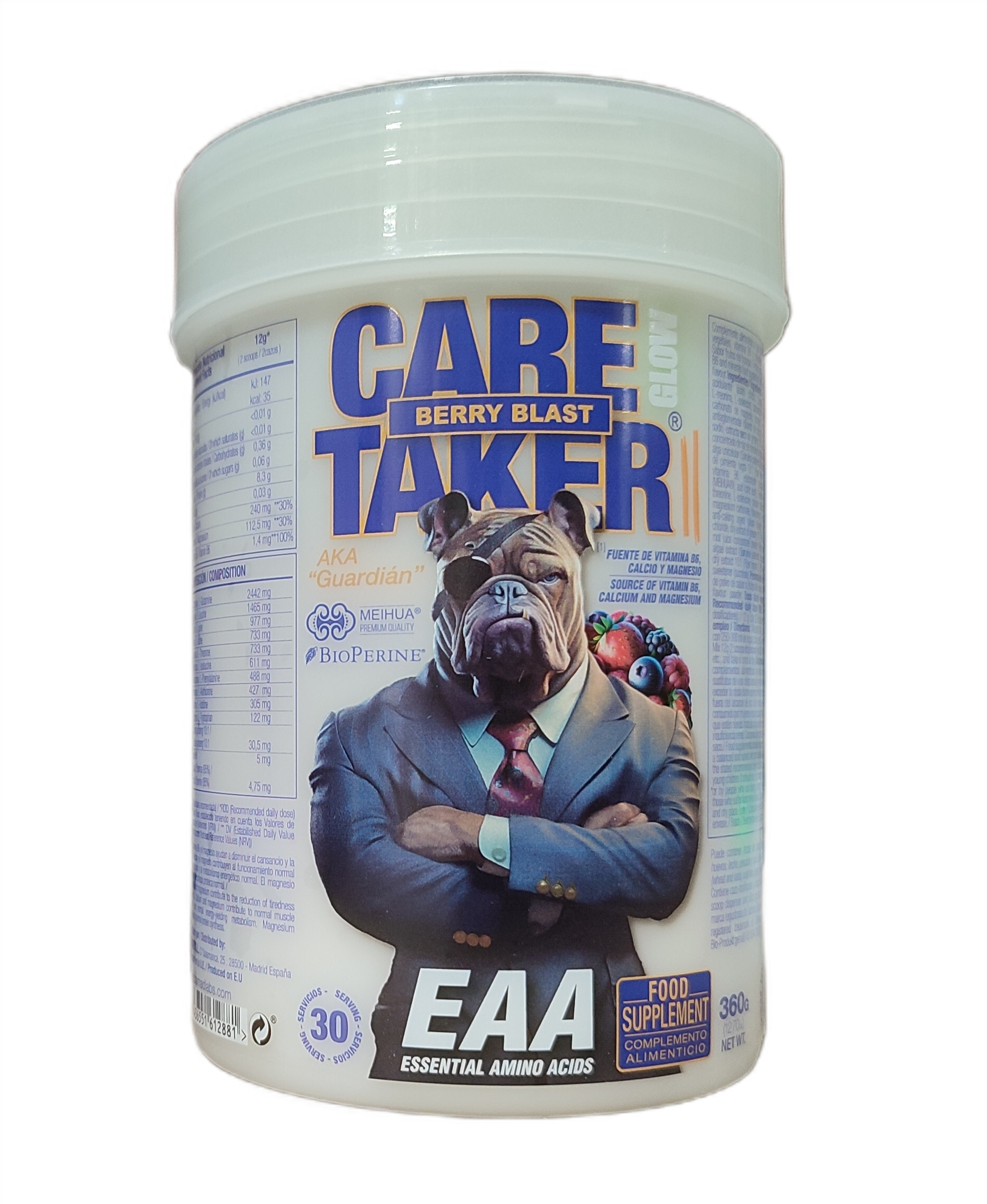 Caretaker II EAA Glow, Berry Blast - 360g