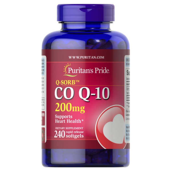 CoQ10, 200mg - 240 softgels