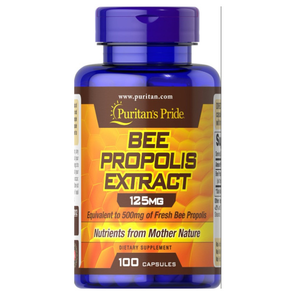 Bee Propolis Extract, 125mg - 100 caps
