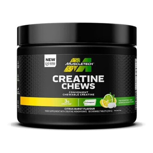 Creatine Chews, Citrus Burst - 90 chewable tablets