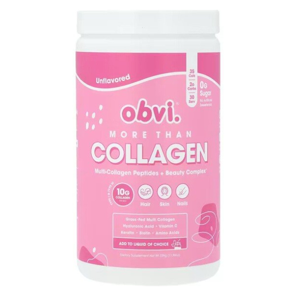 More Than Collagen Multi-Collagen Peptides + Beauty Complex, Unflavored - 339g