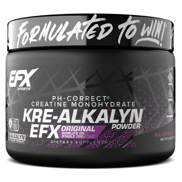 Kre-Alkalyn Powder, Rainbow Blast - 110g