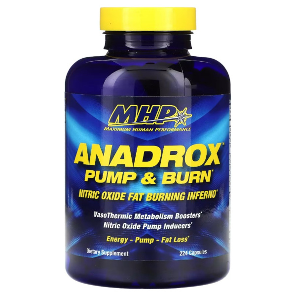 Anadrox Pump & Burn - 112 caps