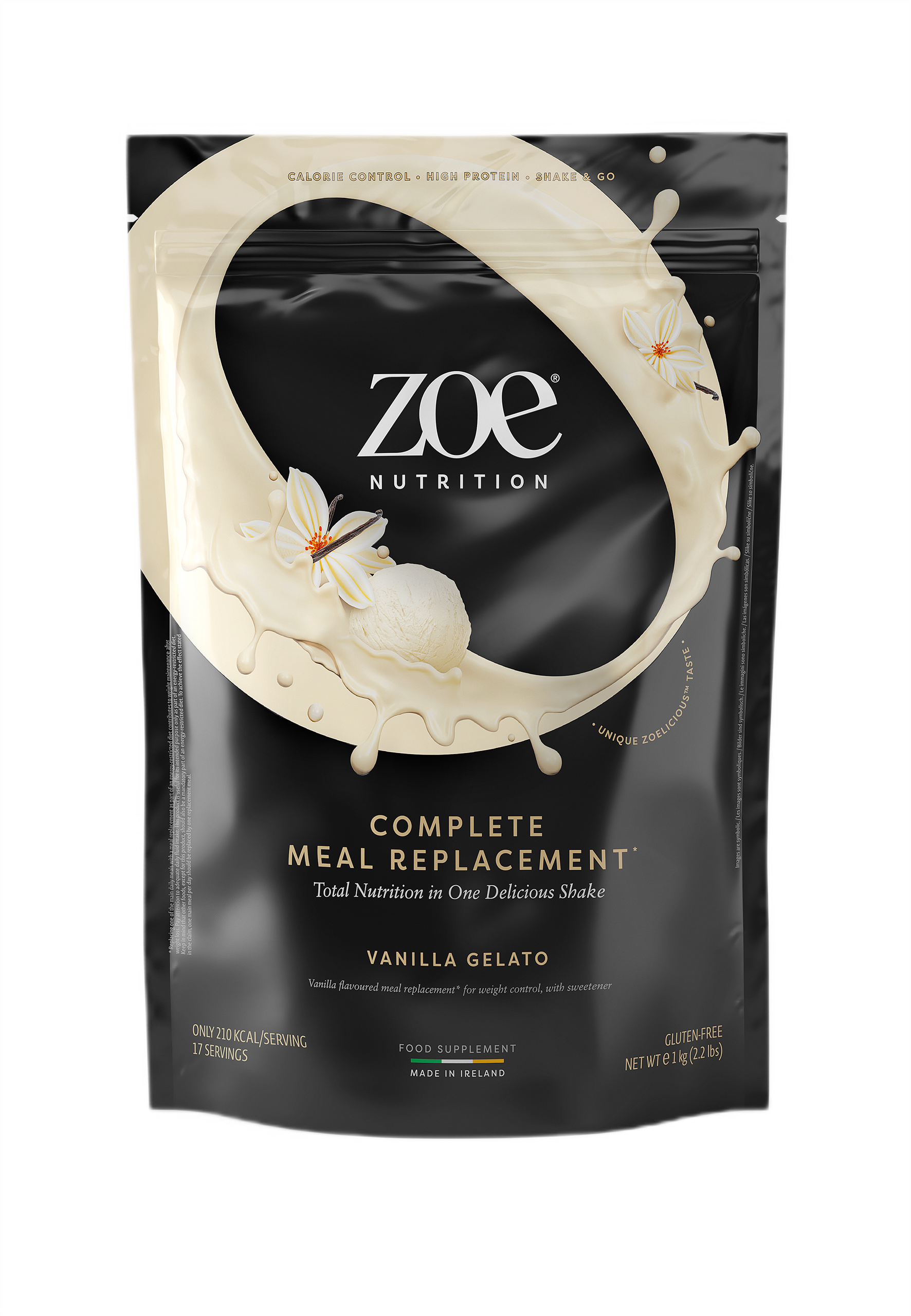 Complete Meal Replacement, Vanilla Gelato - 1000g