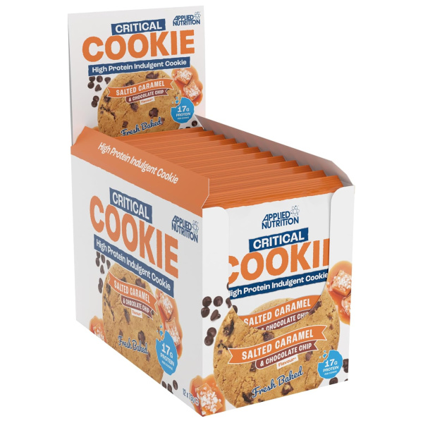 Critical Cookie, Salted Caramel & Chocolate Chip - 12 x 73g