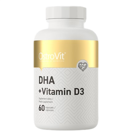 DHA + Vitamin D3 - 60 caps