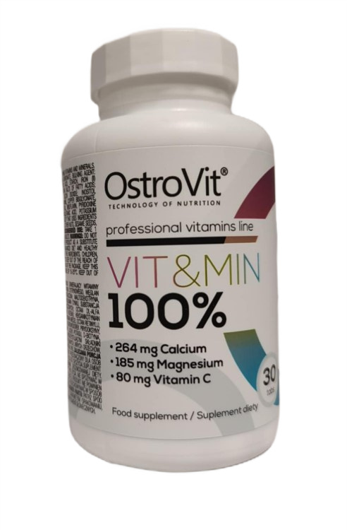 Vit&Min 100% - 30 tablets