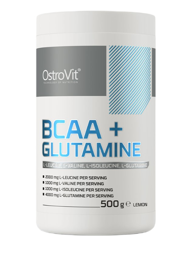 BCAA + Glutamine, Lemon - 500g