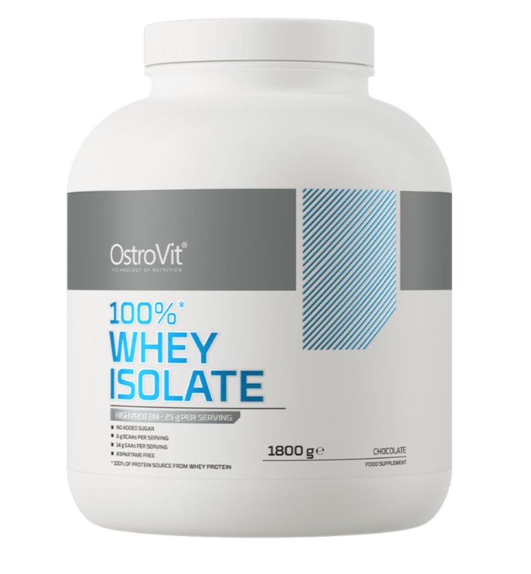 100% Whey Isolate, Chocolate - 1800g