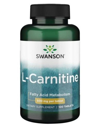 L-Carnitine, 500mg - 100 tablets