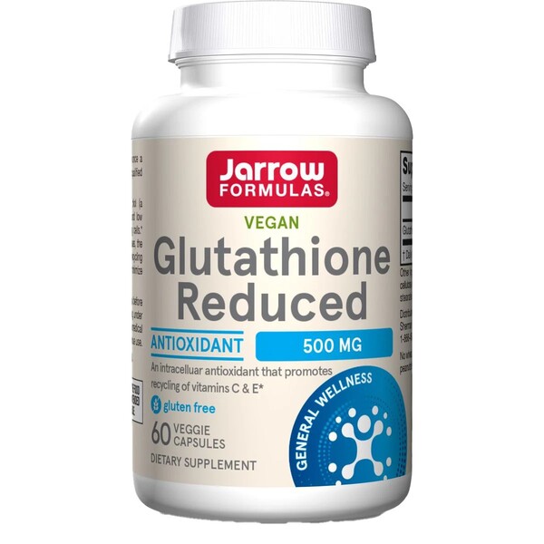 Glutathione Reduced, 500mg - 60 vcaps