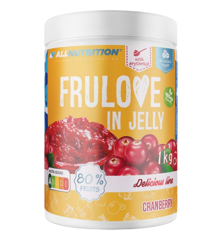 Frulove In Jelly, Cranberry - 1000g