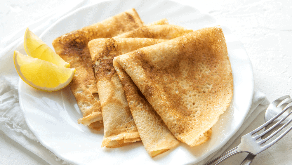 Receita de Crepe Proteico