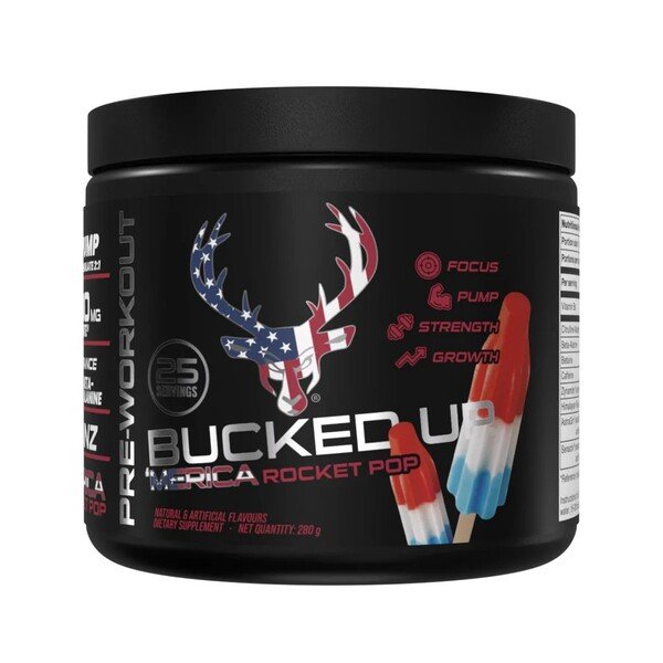 Bucked Up Pre-Workout, Rocket Pop - 280g