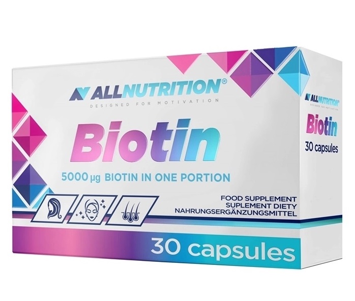 Biotin, 5000mcg - 30 caps