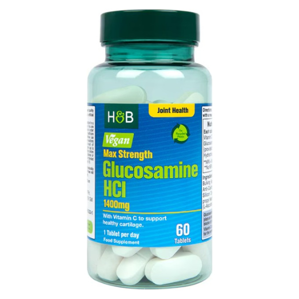 Glucosamine HCl, 1400mg - 60 tablets