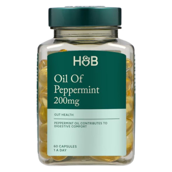 Oil of Peppermint, 200mg - 60 caps