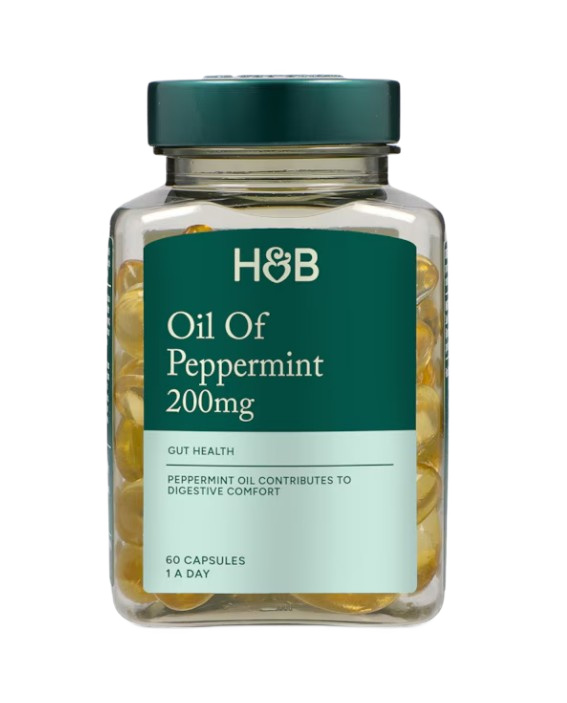 Oil of Peppermint, 200mg - 60 caps