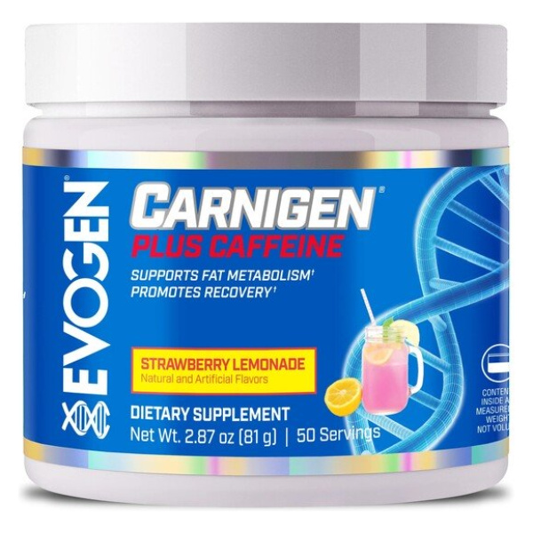 Carnigen Plus Caffeine, Strawberry Lemonade - 81g