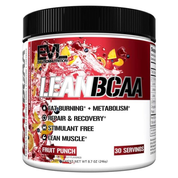 Lean BCAA, Fruit Punch - 246g