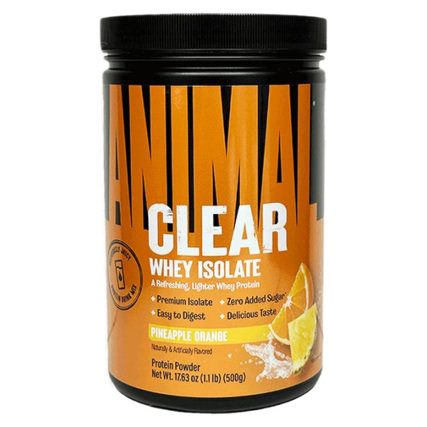 Animal Clear Whey Isolate, Pineapple Orange - 500g