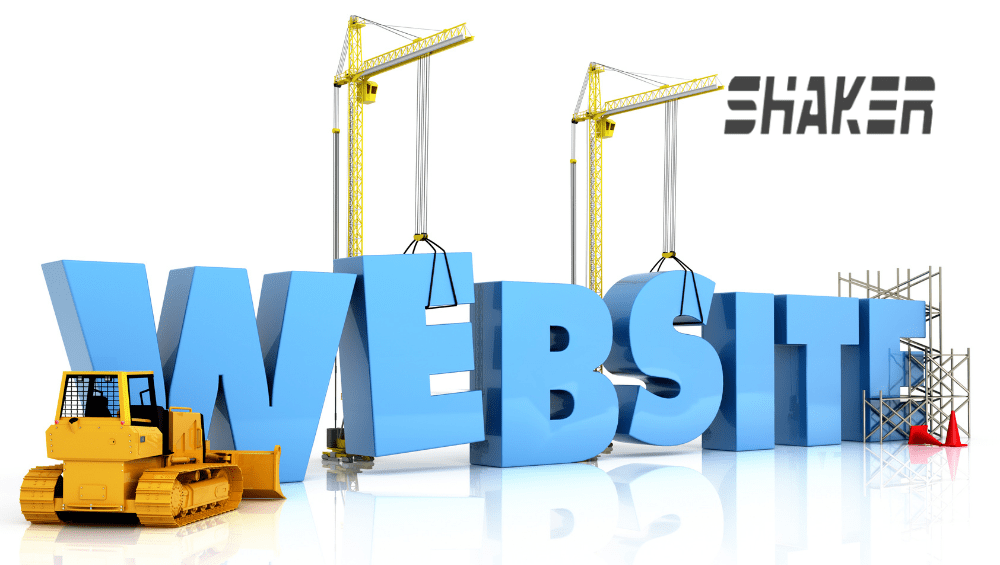 Remodelação do Website Shaker