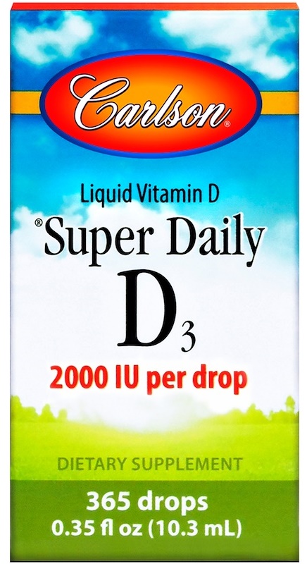 Super Daily D3, 2000 IU - 10 ml.