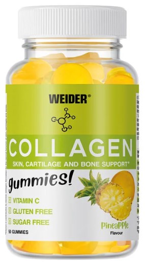 Collagen, Pineapple Flavour - 50 gummies
