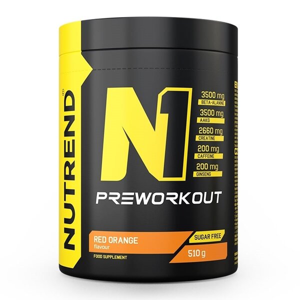 N1 Pre-Workout, Red Orange - 510g
