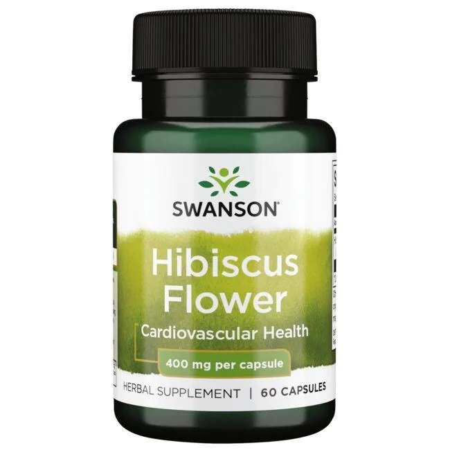 Hibiscus Flower, 400mg - 60 caps