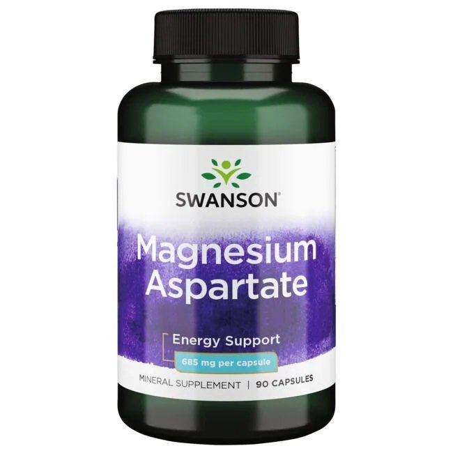 Magnesium Aspartate, 685mg - 90 caps