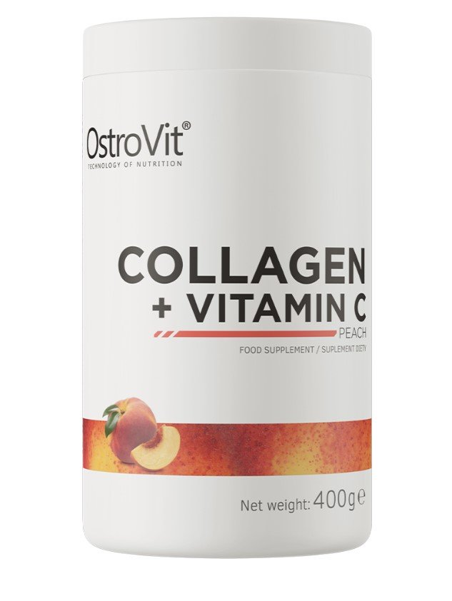 Collagen + Vitamin C, Peach - 400g