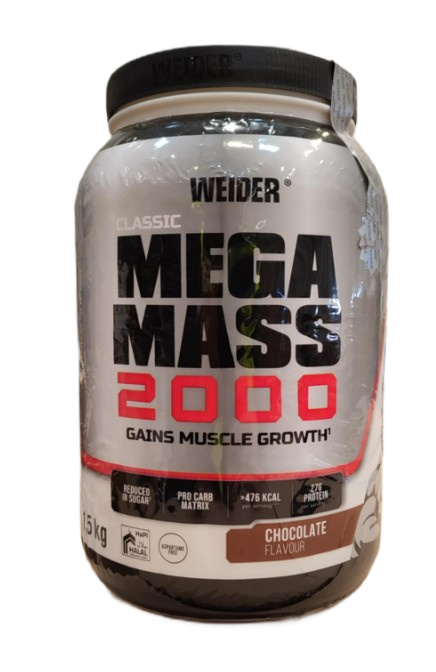 Mega Mass 2000, Chocolate - 1500g