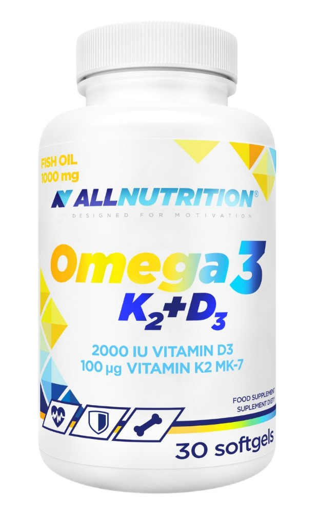 Omega 3, K2+D3 - 30 softgels