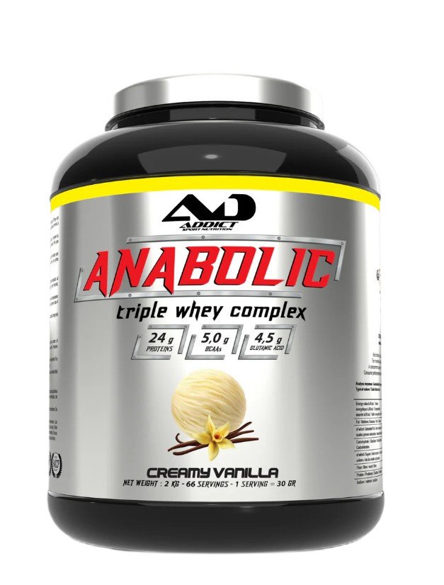 Anabolic Triple Whey Complex, Creamy Vanilla - 2000g