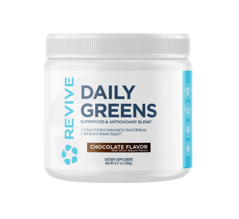 Daily Greens Powder, Chocolate (EAN: 850030689764) - 260g