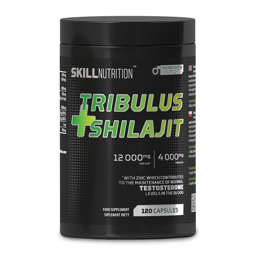 Tribulus + Shilajit - 120 vegan caps