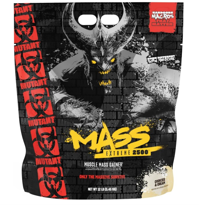 Mutant Mass Extreme 2500, Cookies & Cream - 5450g