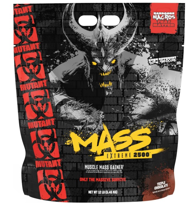 Mutant Mass Extreme 2500, Triple Chocolate - 5450g